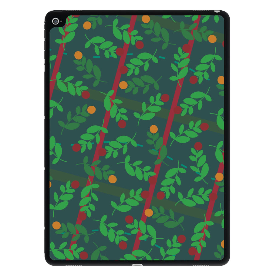 Mistletoe Pattern iPad Case