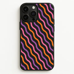 Wavy Abstract Halloween Pattern iPhone 13 Pro Case