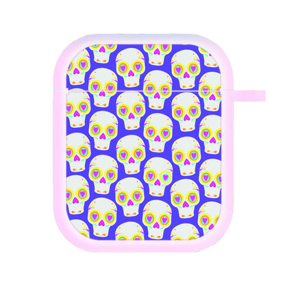 Skull Pattern - Halloween AirPods Case