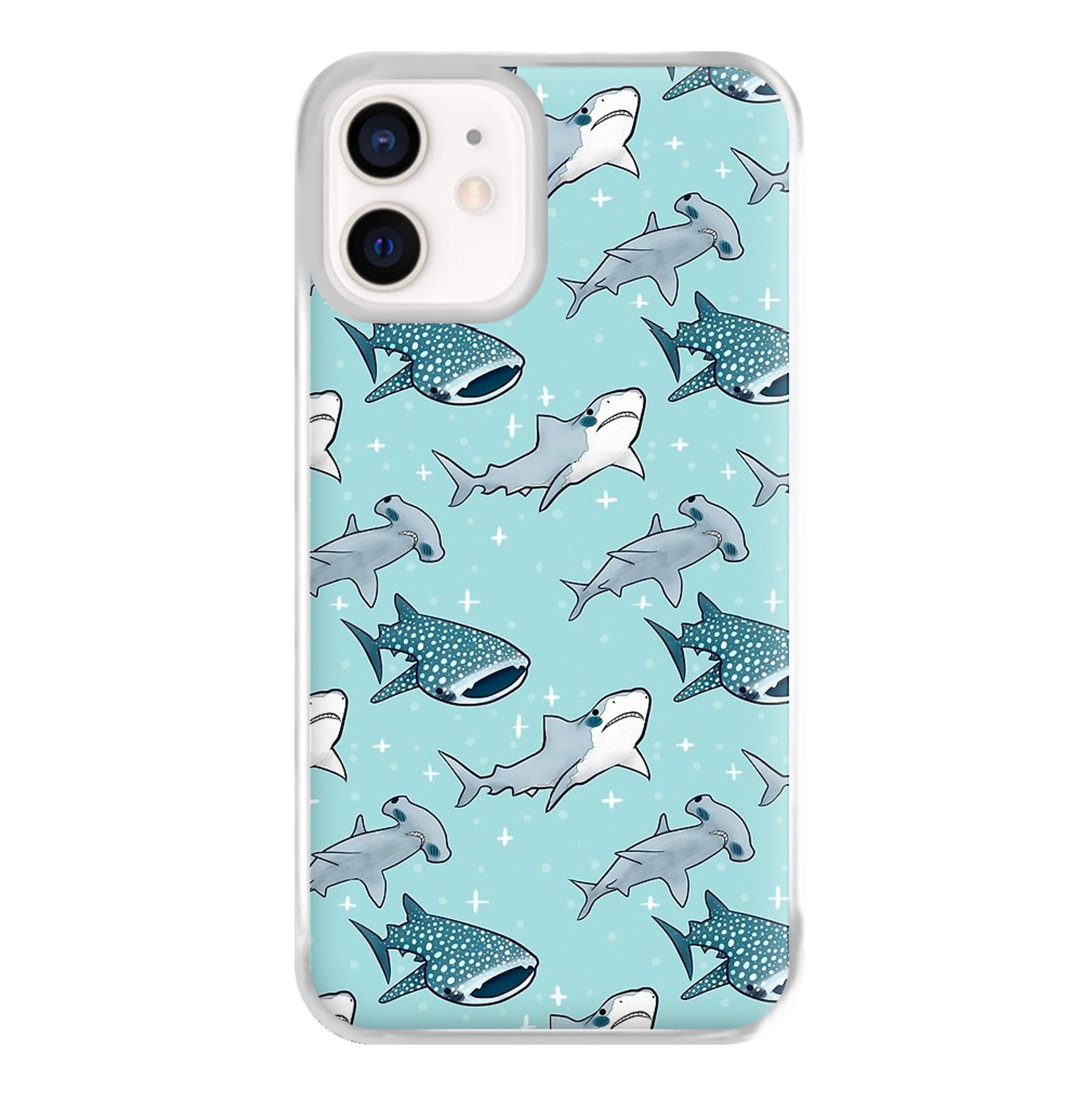 Shark Pattern Phone Case