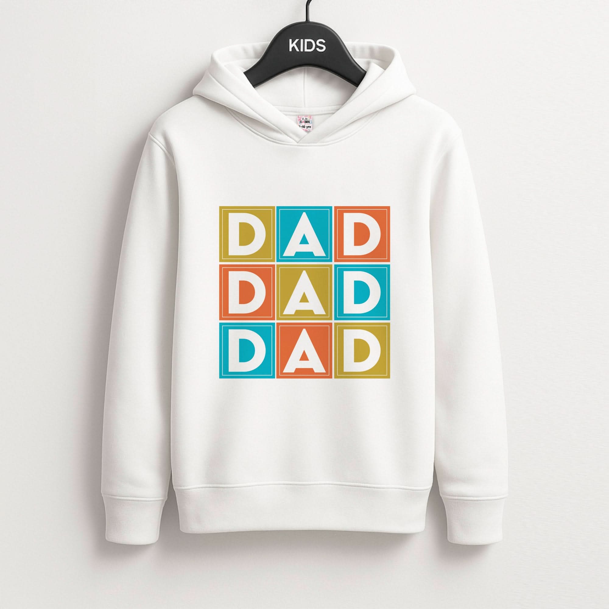 Dad Cubes Kids Hoodie