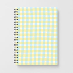 Lemonade Gingham Notebook