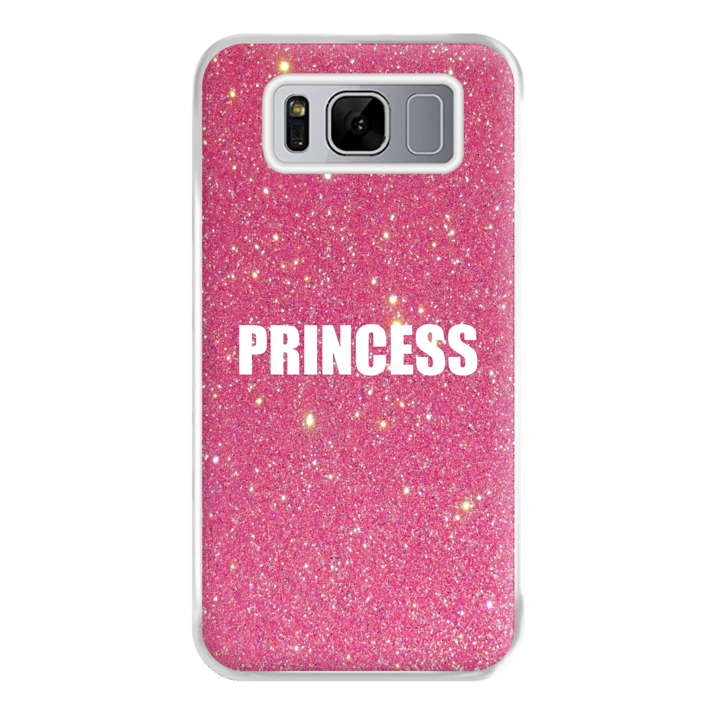 Glittery Pink Princess Phone Case