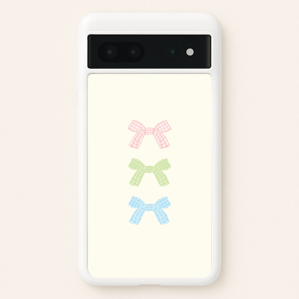 Gingham Tiered Ties Google Pixel 7 Case