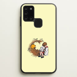 Winnie And Christopher In A Tree Galaxy A21s Case