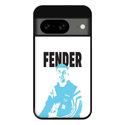 Fender Silhouette Blue Google Pixel 8a Case