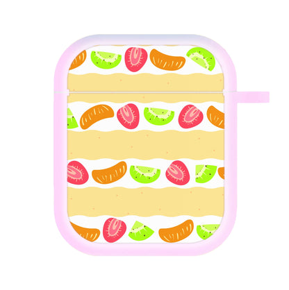 Fruit Sando Pattern AirPods Case