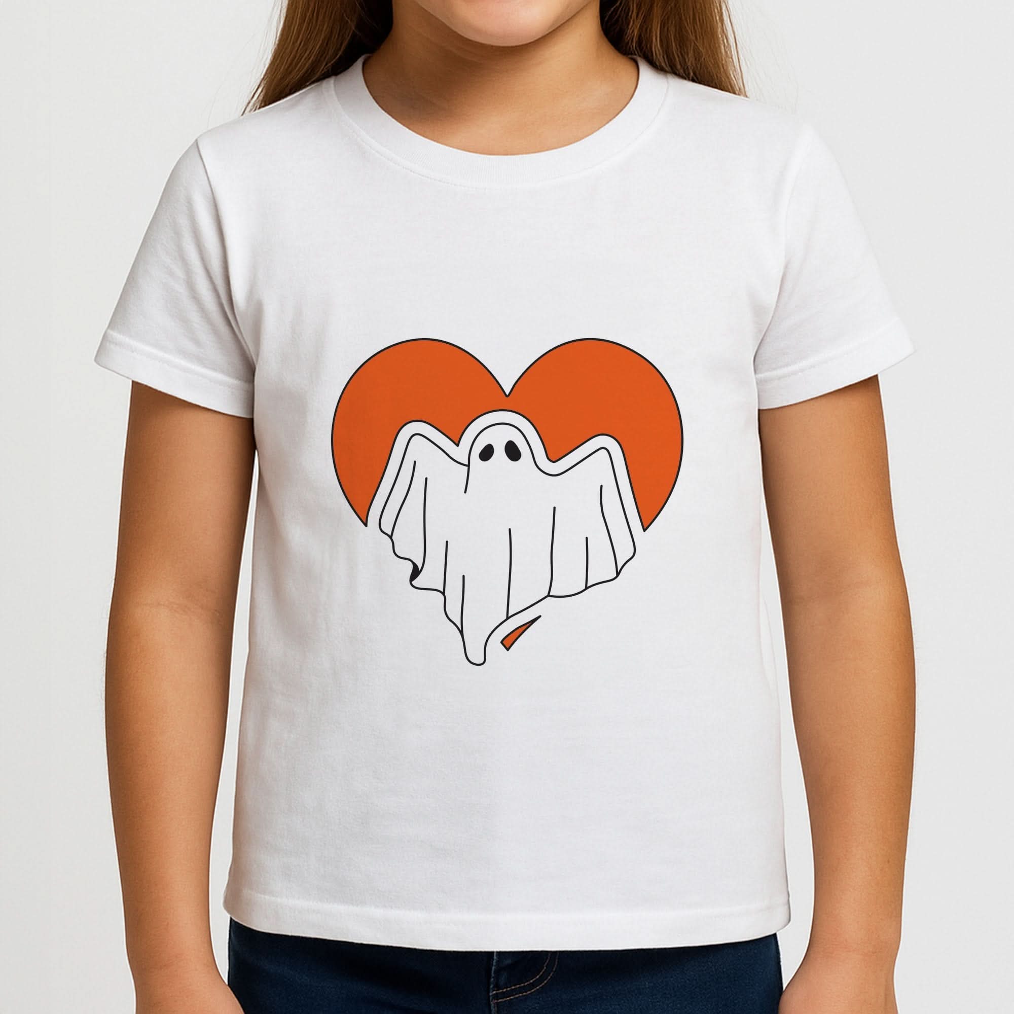 Ghost Heart  Girls T-Shirt