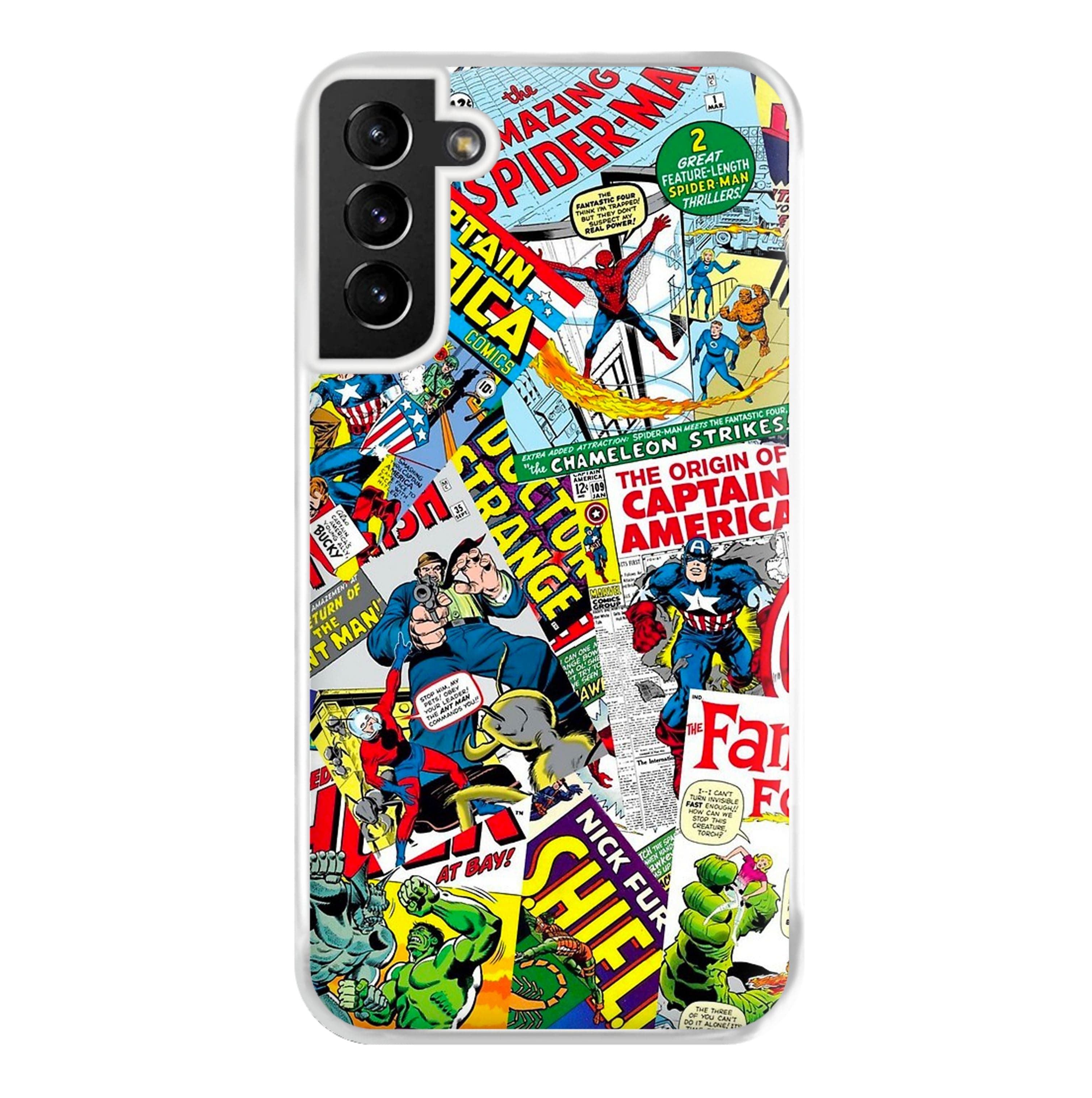 Superhero Comic Comics Pattern Phone Case