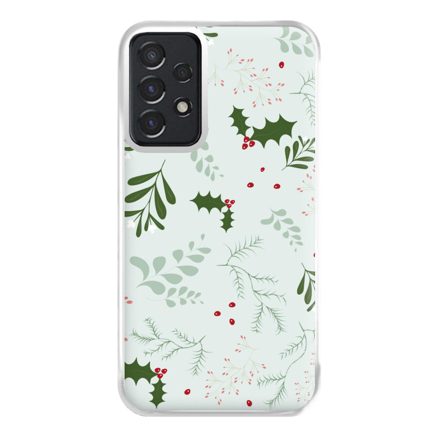 Christmas Floral Pattern Phone Case