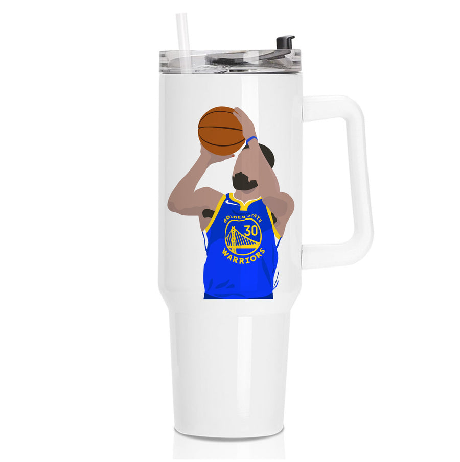 Steph Curry - Basketball Tumbler