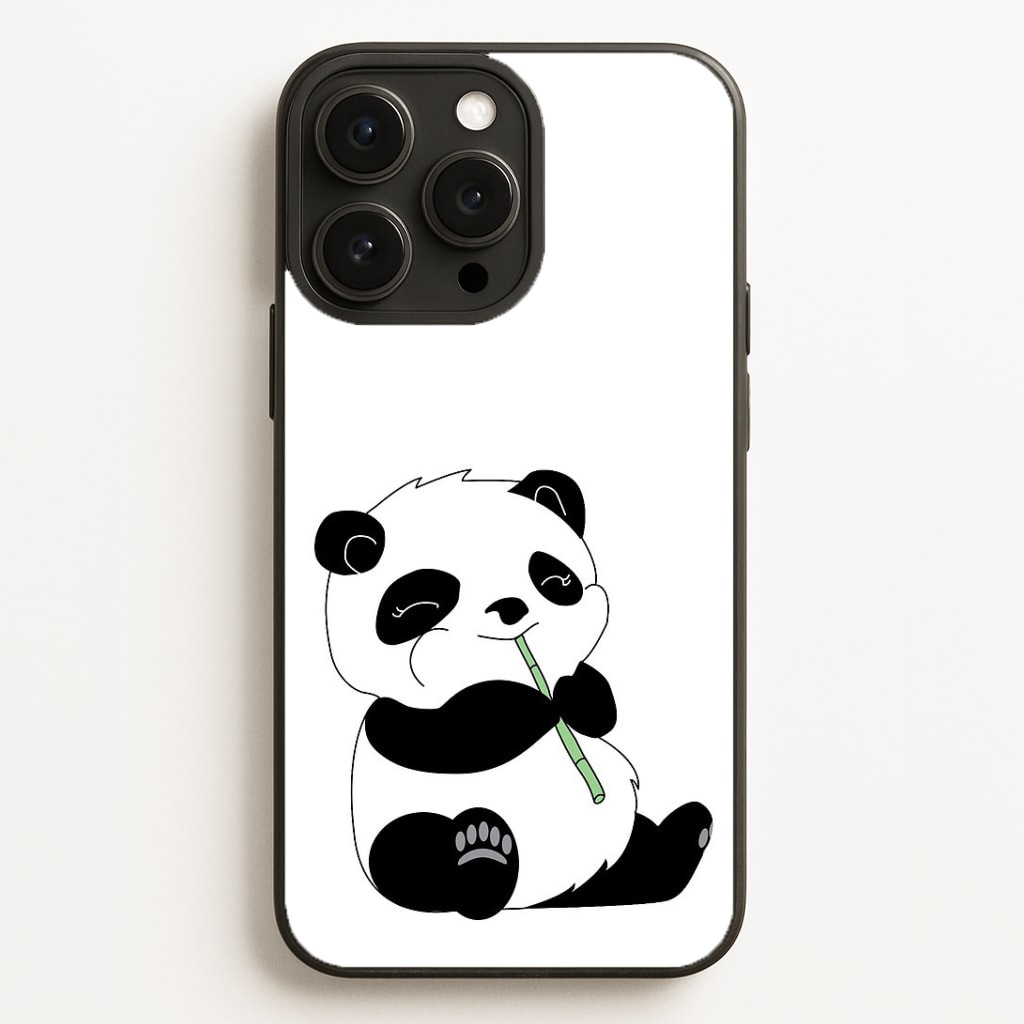 Vegan Panda Phone Case