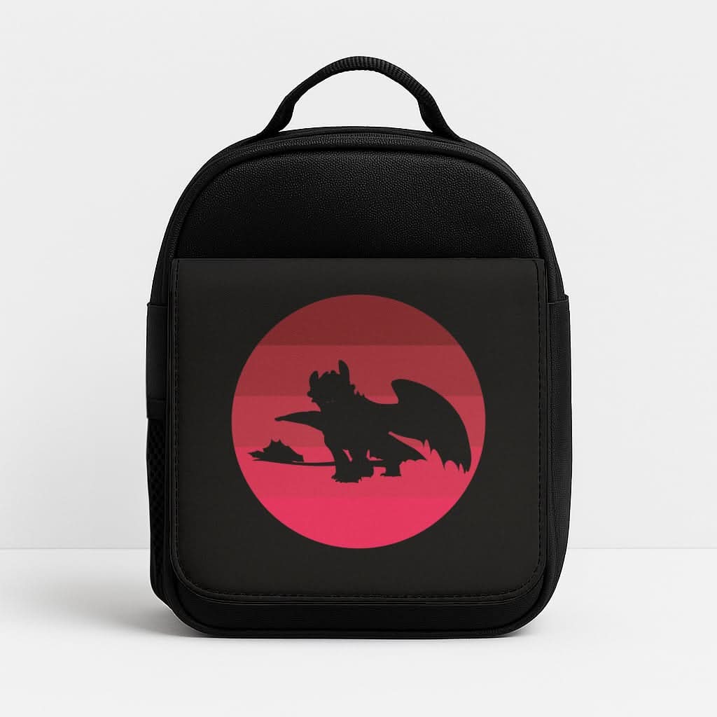 Red Sunset Dragon Lunchbox