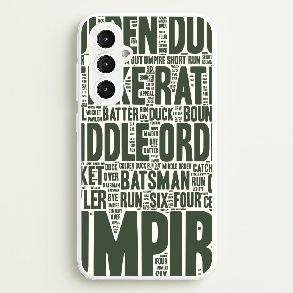 Cricket Wordscape Galaxy S23FE Case