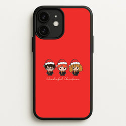 Wizards With Christmas Hats iPhone 11 Case
