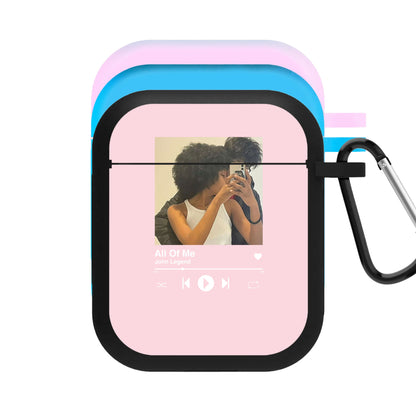 Album Cover - Personalised Couples AirPods Case