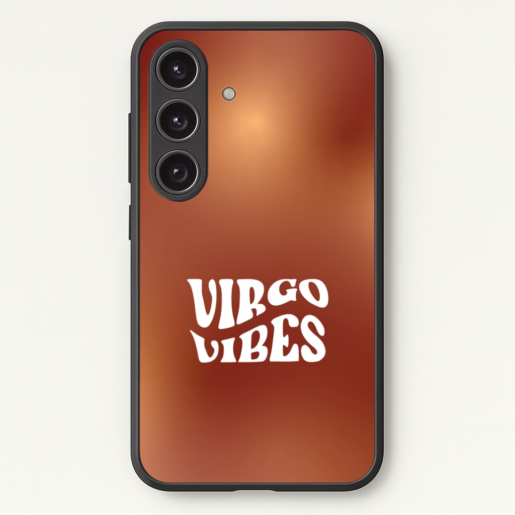 Virgo Vibes Gradient Zodiac Galaxy S25 Plus Case