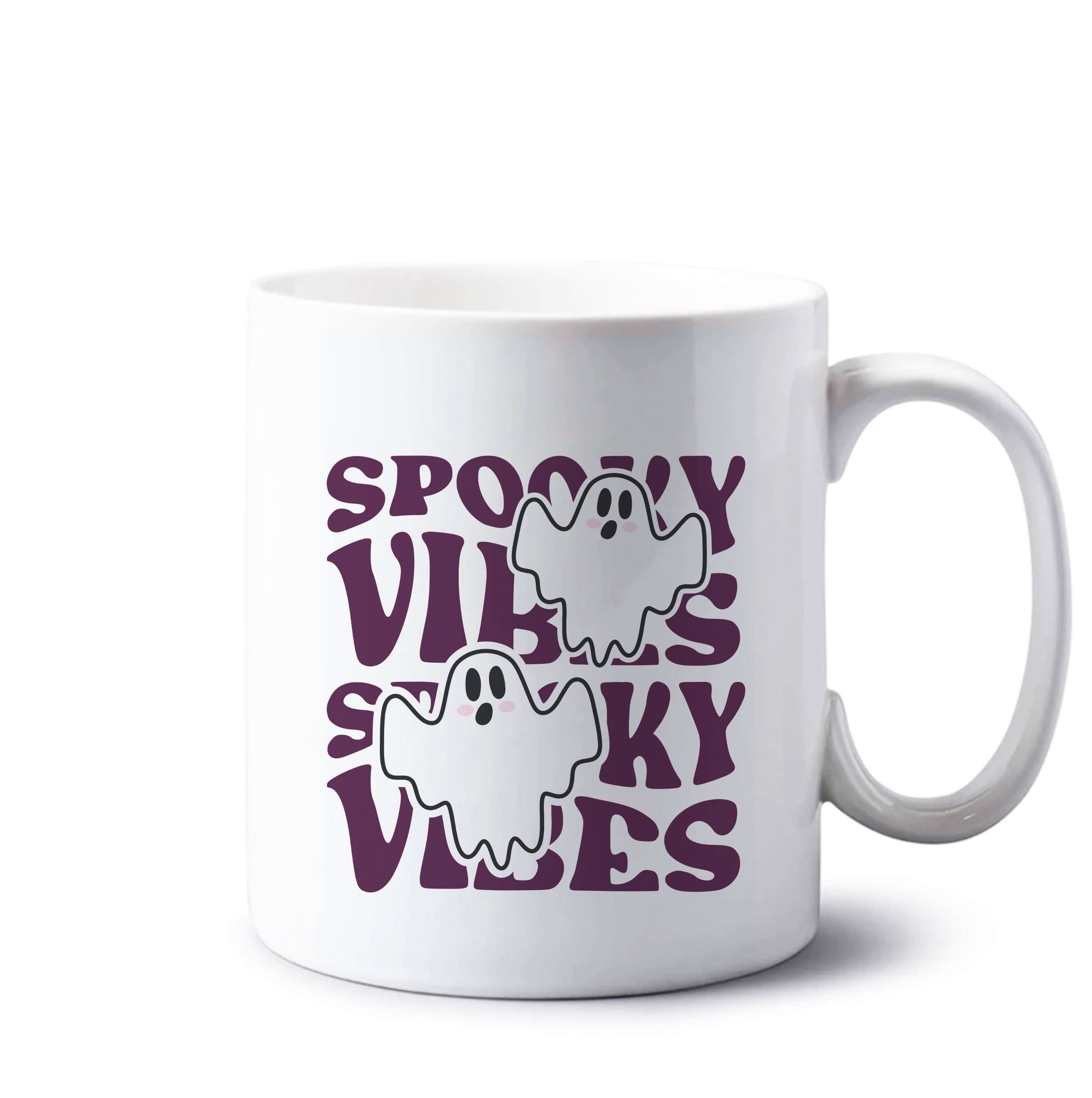 Spooky Vibes Pink Mug