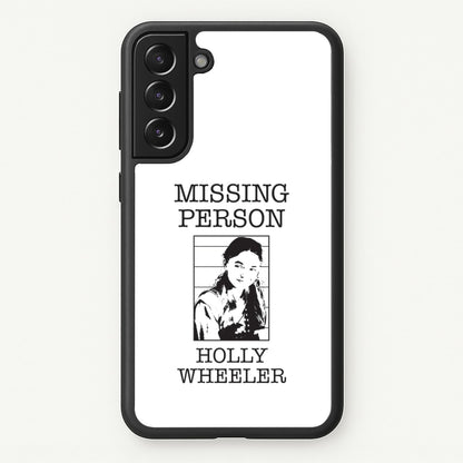 Missing Person Holly Galaxy S21 Case