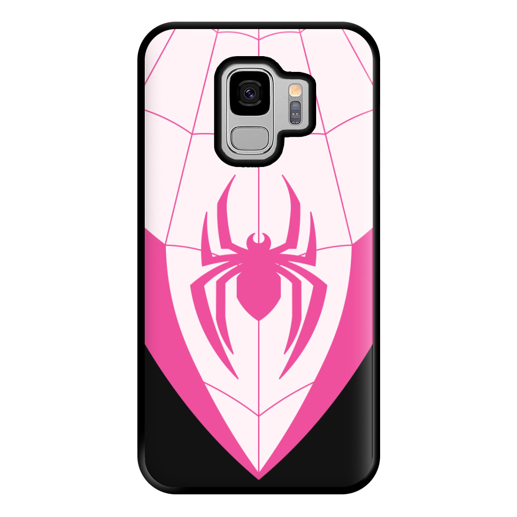 Pink And Black Spider Costume Galaxy S9 Plus Case