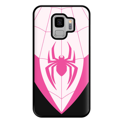 Pink And Black Spider Costume Galaxy S9 Plus Case