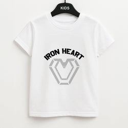 Metal Hero Heart Kids Unisex T-Shirt