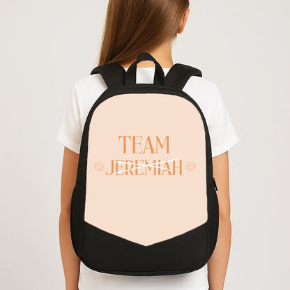 Seashells Team Jeremiah School Bag