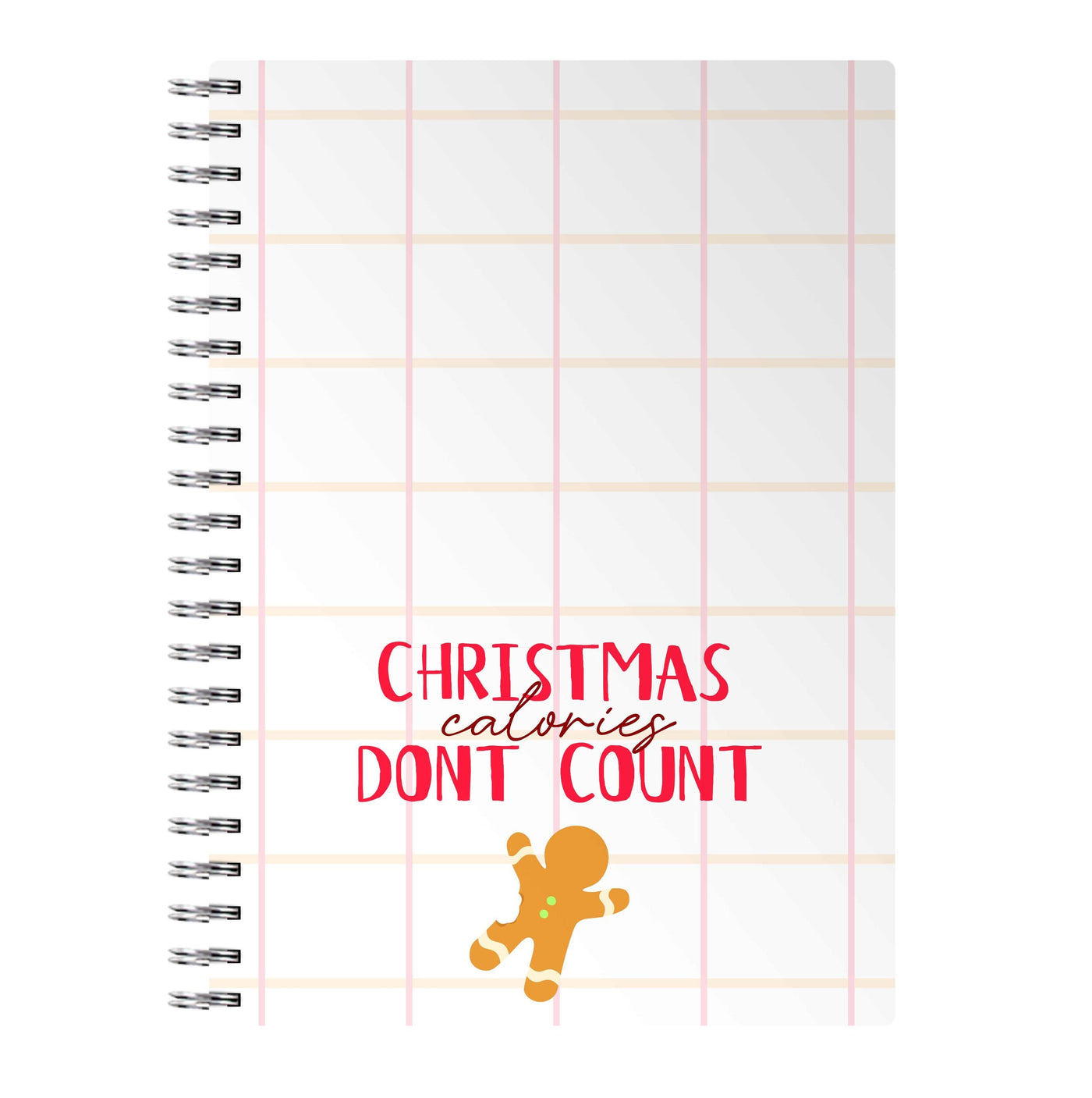 Christmas Calories Don't Count Notebook