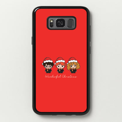 Wizards With Christmas Hats Galaxy S8 Case