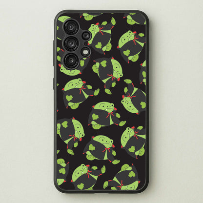 Vampire Frog Pattern  - Halloween Galaxy A13 Case