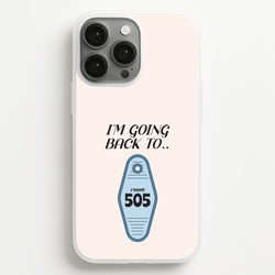 I'm Going Back To 505 Keyring iPhone 13 Pro Case