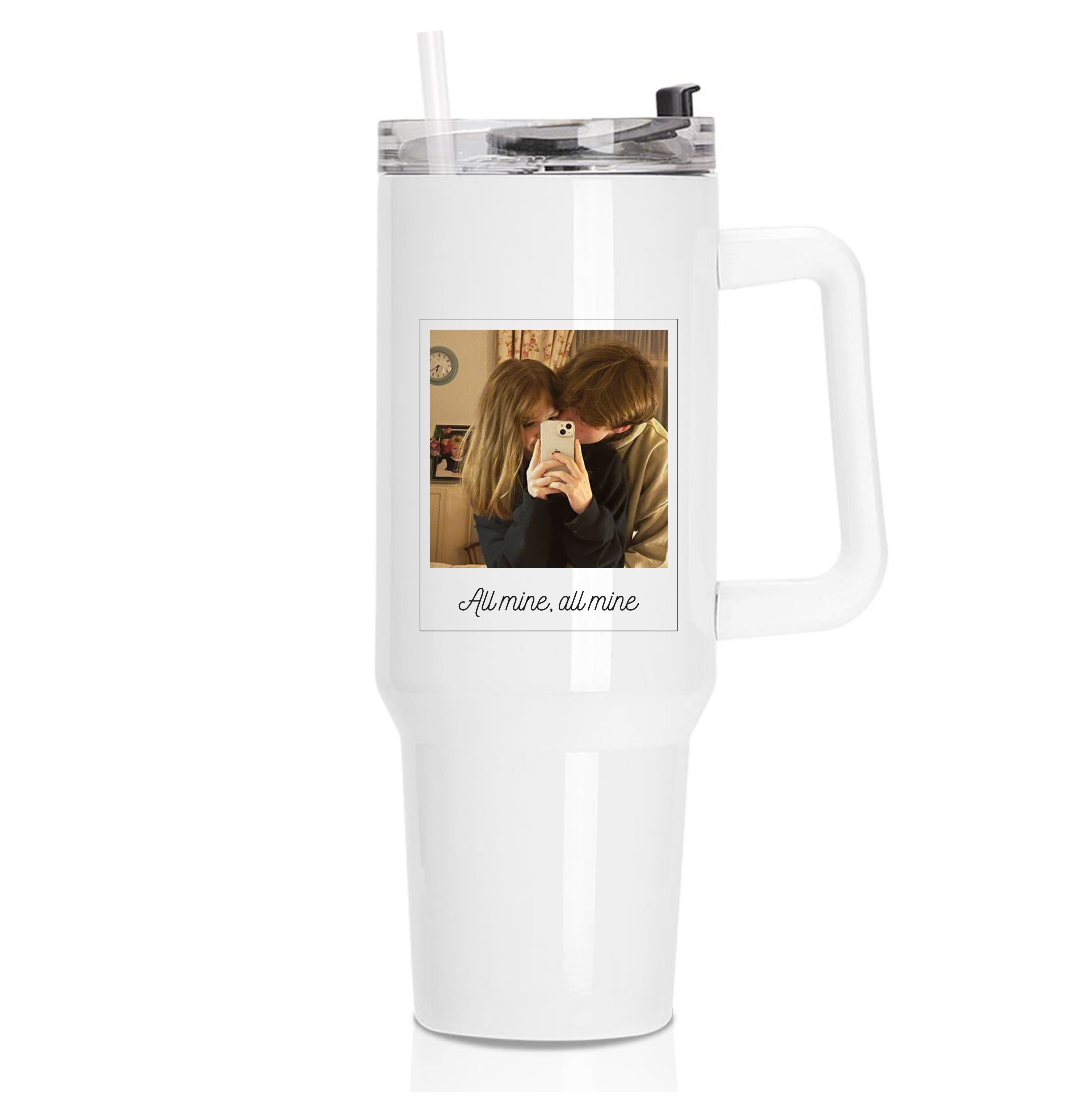 All Mine, All Mine - Personalised Couples Tumbler