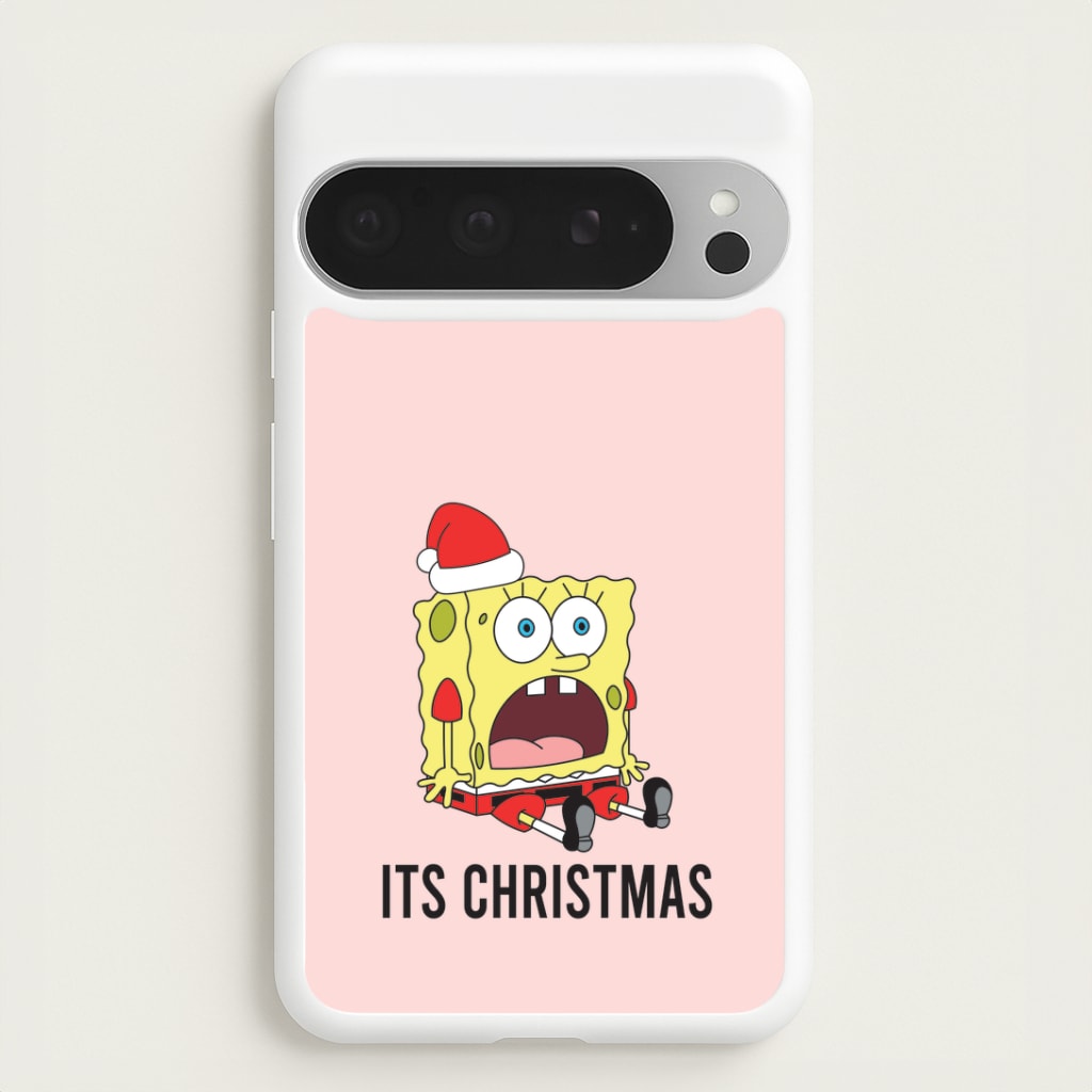 It's Christmas Cartoon Sponge Google Pixel 9 Pro XL Case