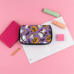 Cartoon Beagle Halloween Pattern Pencil Case