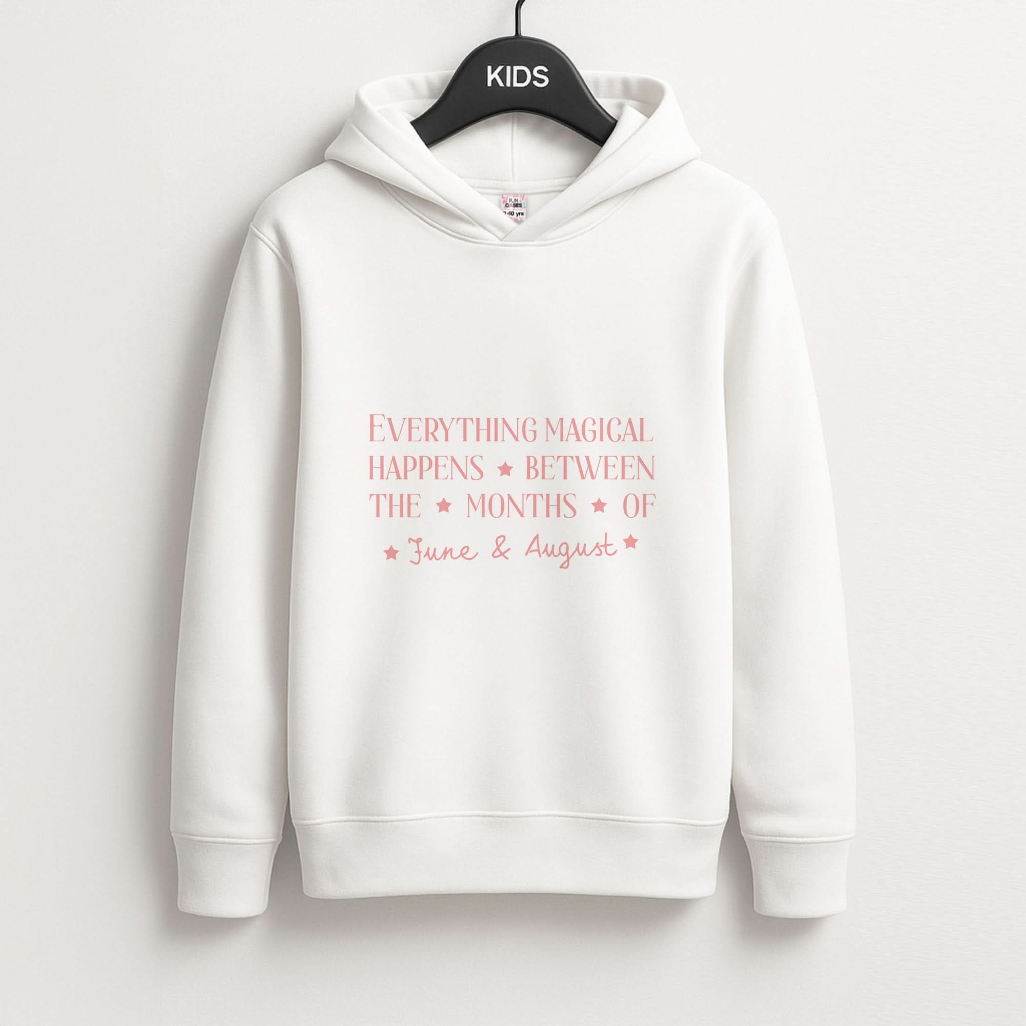 Everything Magical Happens Kids Hoodie