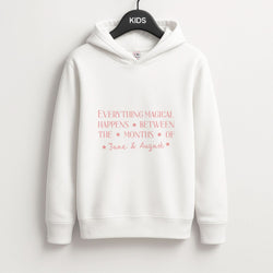Everything Magical Happens Kids Hoodie
