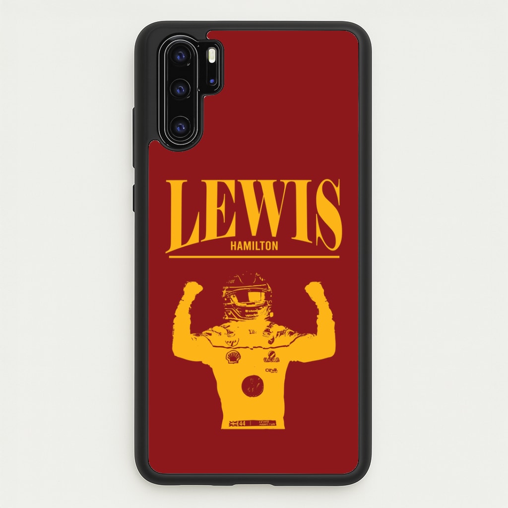 Lewis Red And Gold Huawei P30 Pro Case