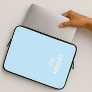 Aquarius Pastel Zodiac Laptop Sleeve 2