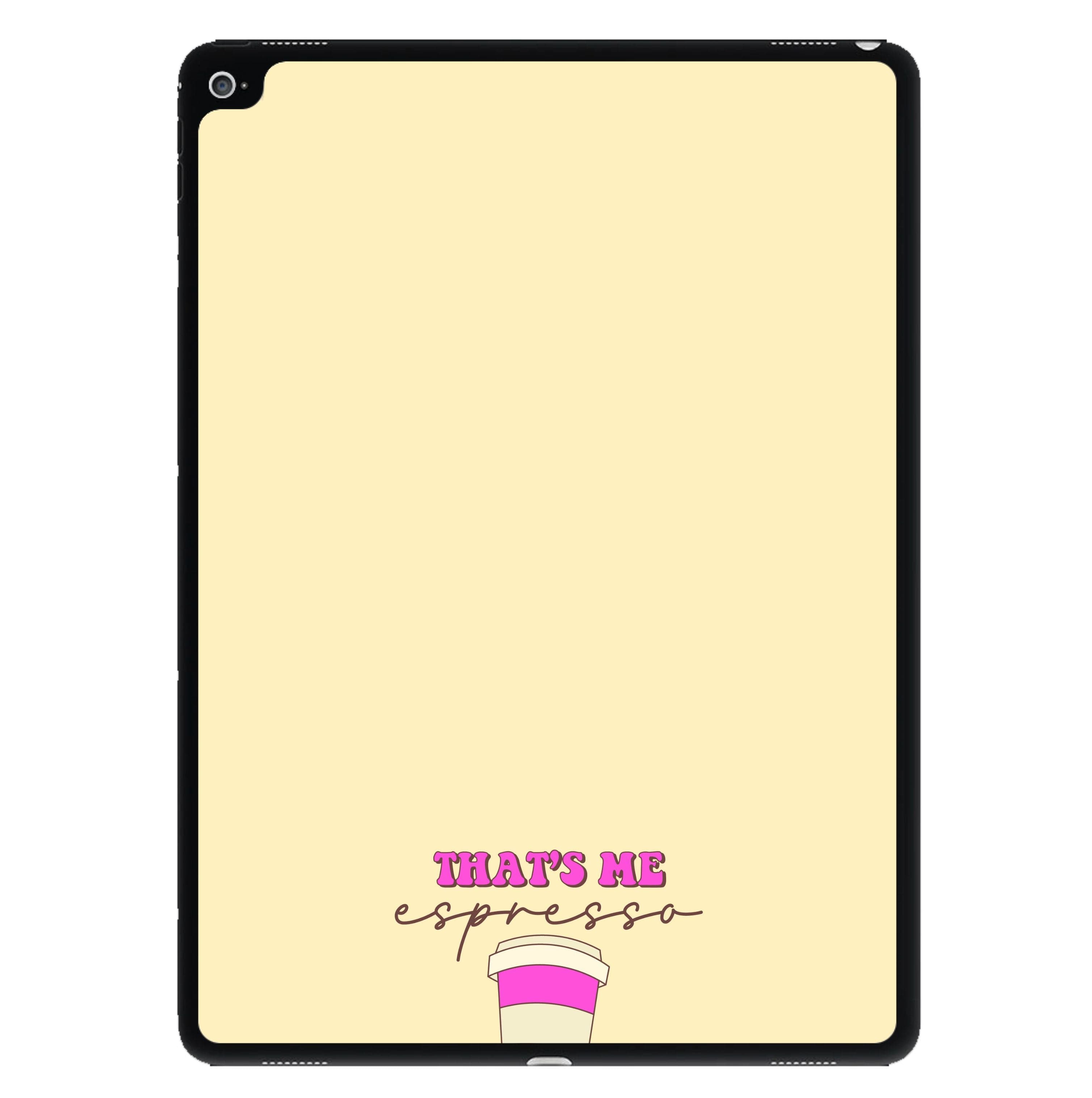 That's Me Espresso iPad Case