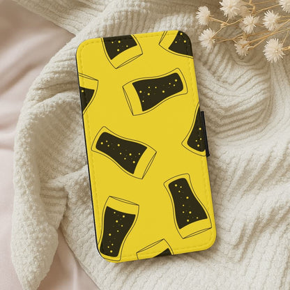 Pint Pattern Leather Phone Case