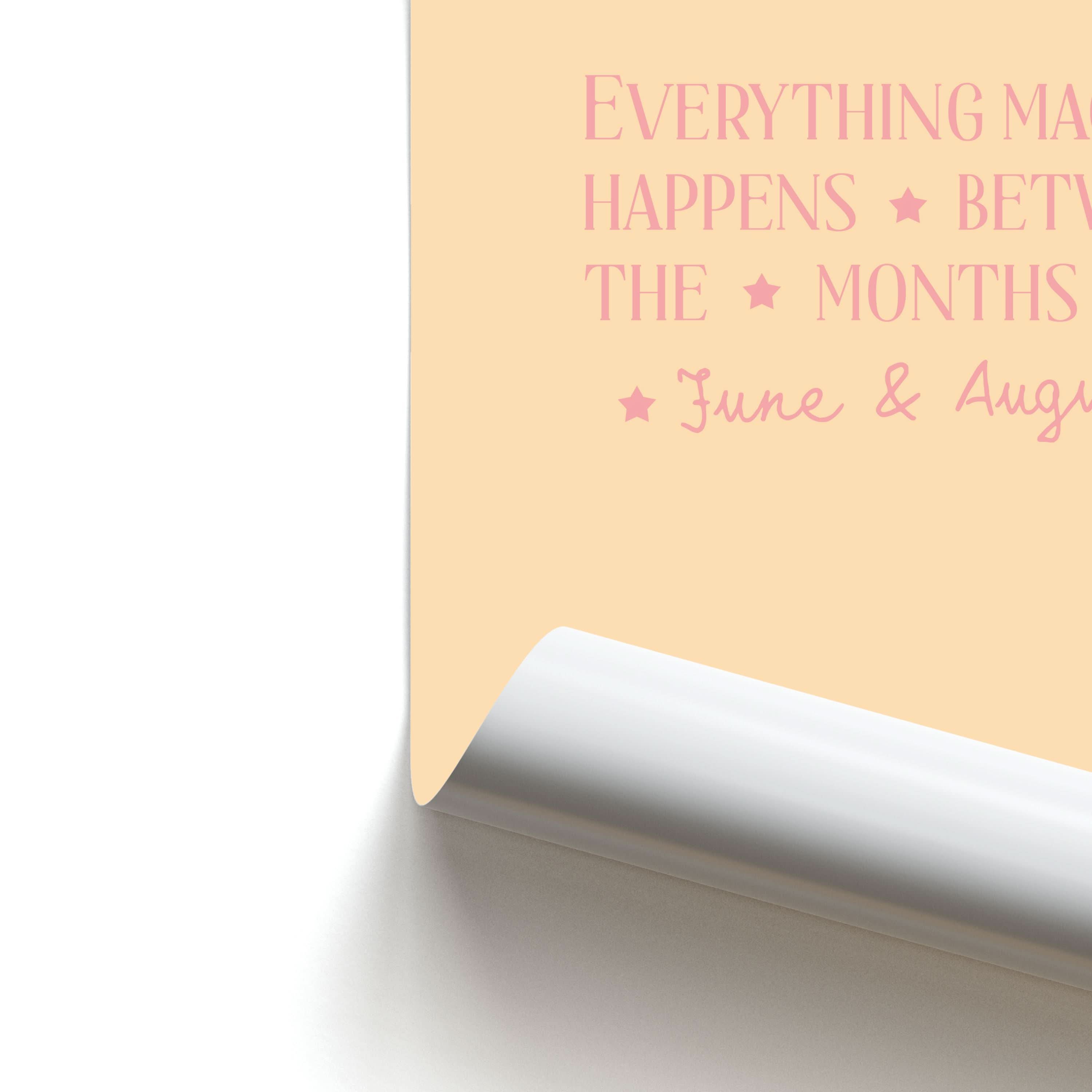 Everything Magical Happens Poster