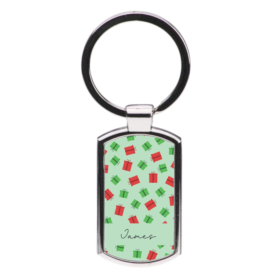 Personalised Chirstmas Presents Luxury Keyring