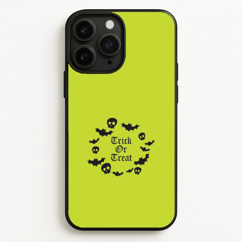Trick Or Treat Wreath iPhone 11 Pro Max Case