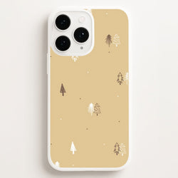 Minimal Christmas Trees Pattern Phone Case for Apple iPhone, Samsung Galaxy, Huawei and Google Pixel