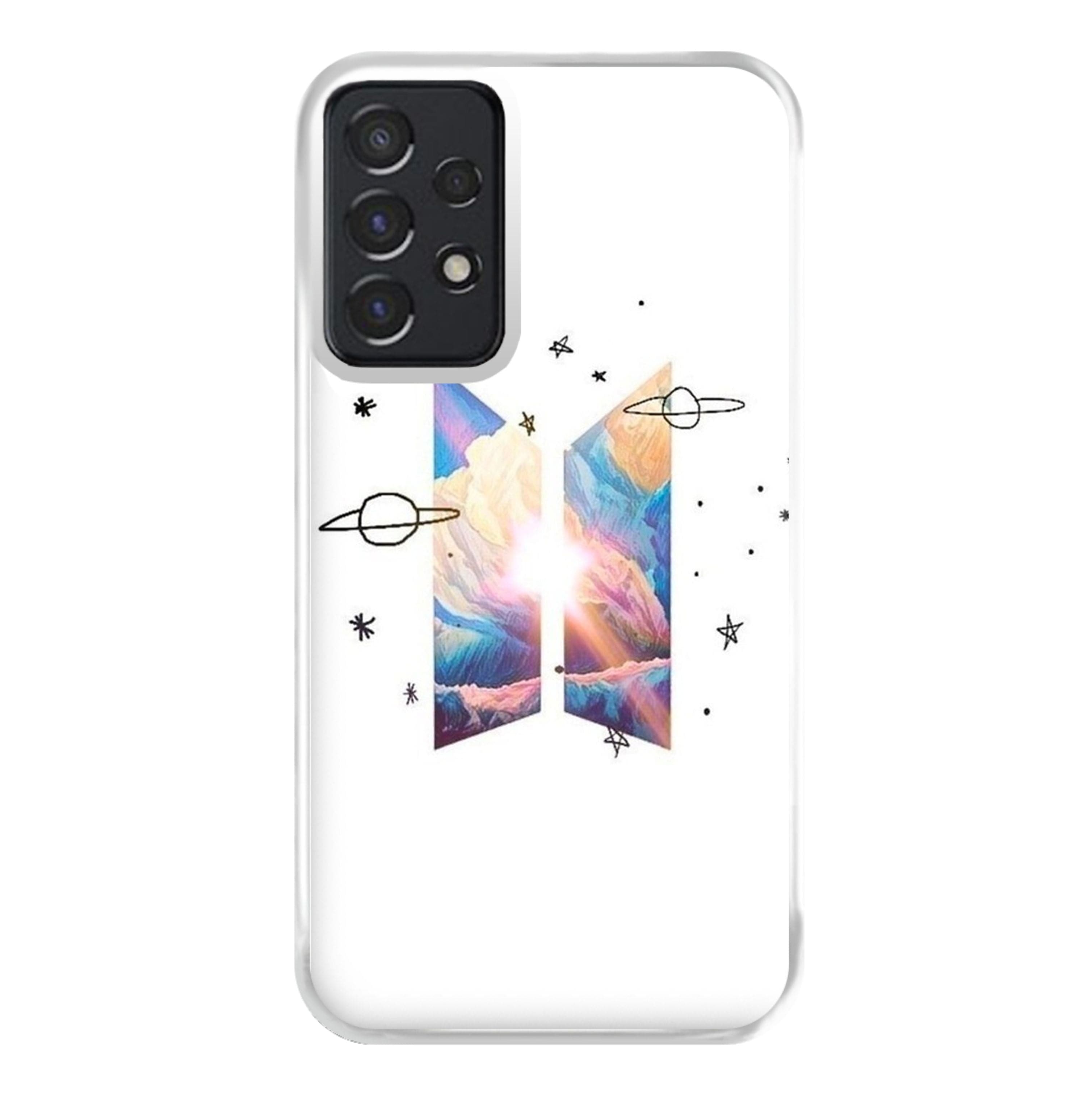 Space K-Pop Band Logo Phone Case