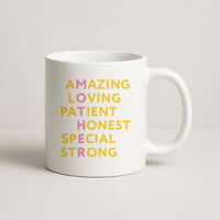 Mother Anagram Mug