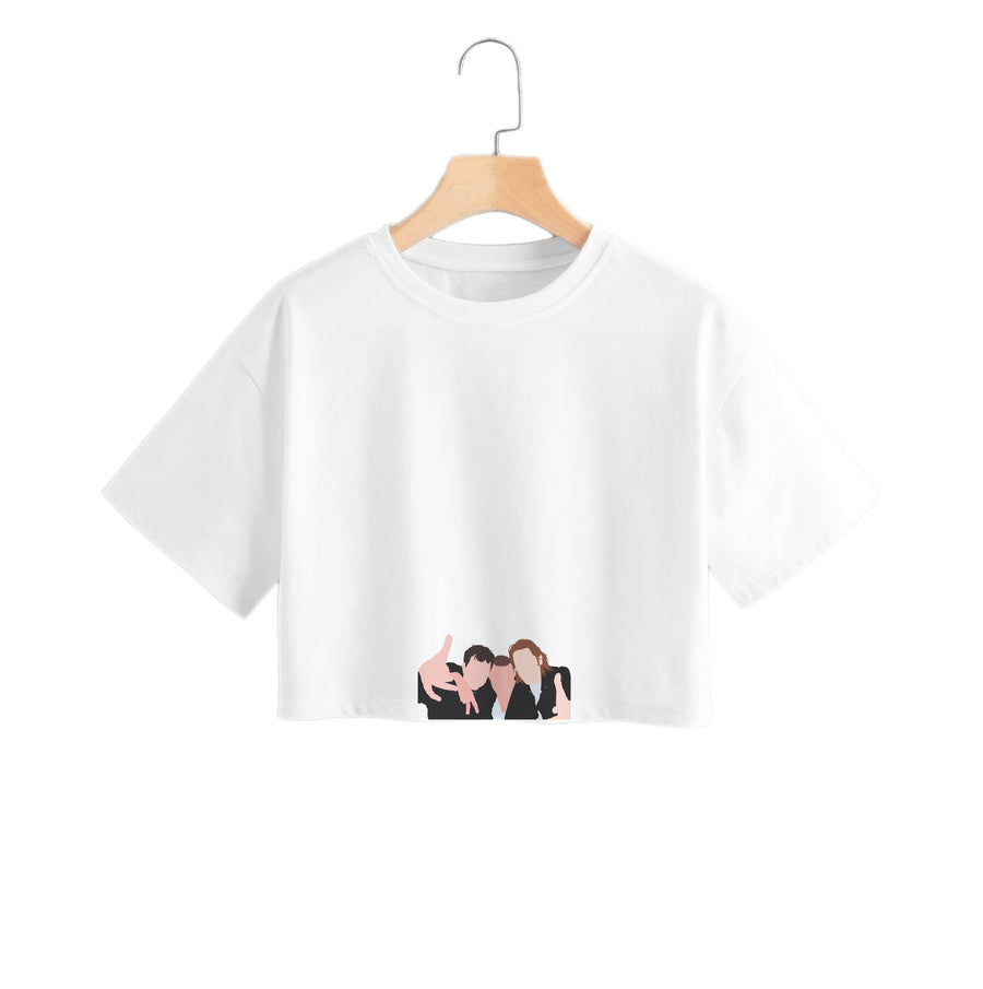 The Band - Busted Crop Top