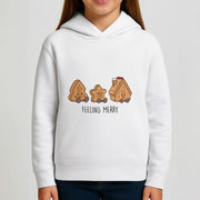 Gingerbread Plushies Quote Kids Hoodie 3