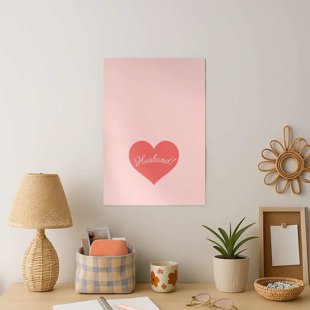 Husband! Art Print