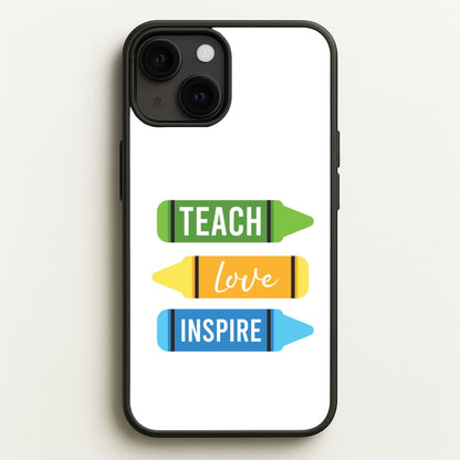 Teach, Love, Inspire iPhone 13 Mini Case